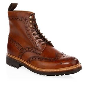 Grenson Fred Commando Wingtip Boots